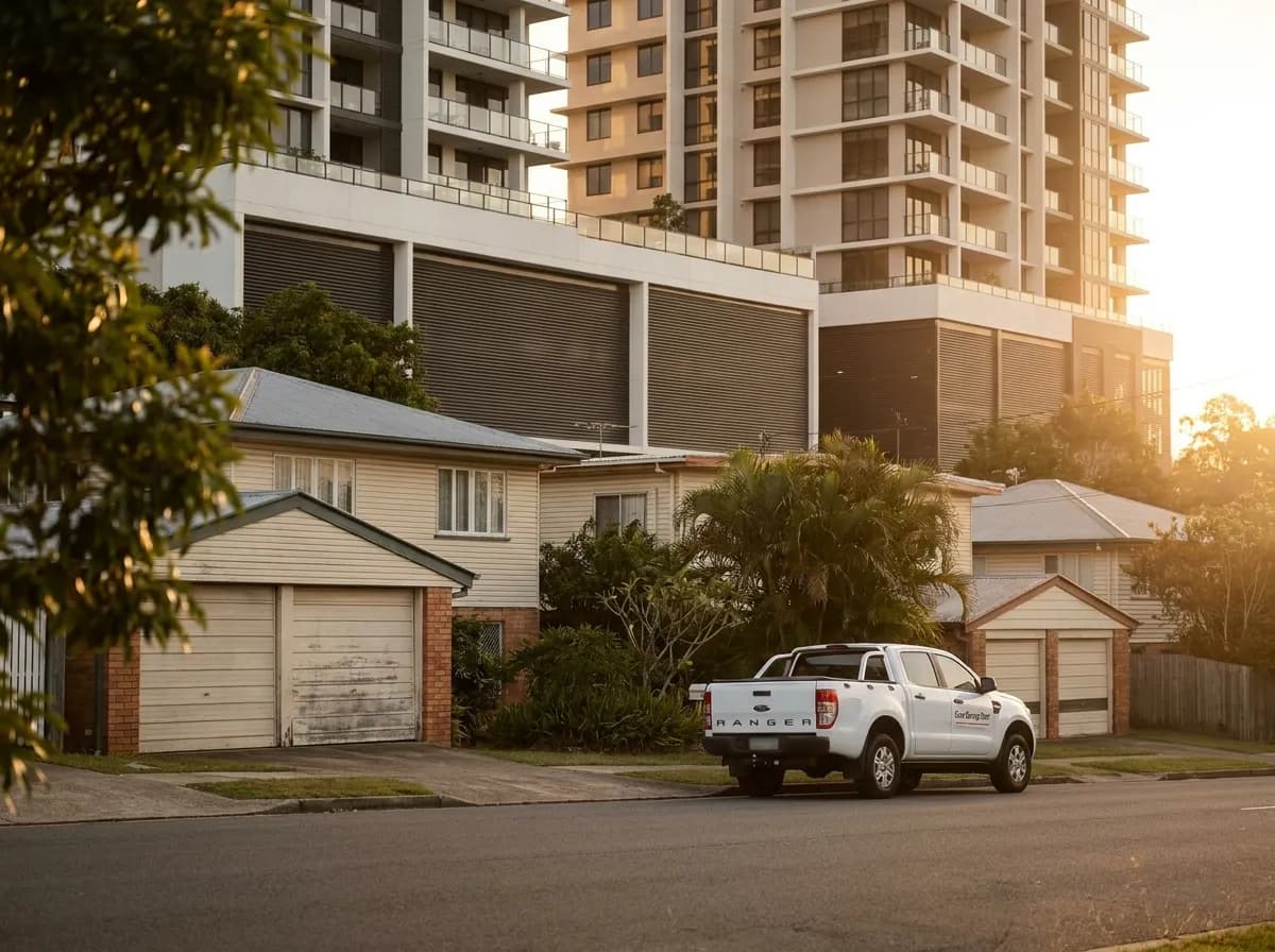 Garage door service in Chermside, Brisbane