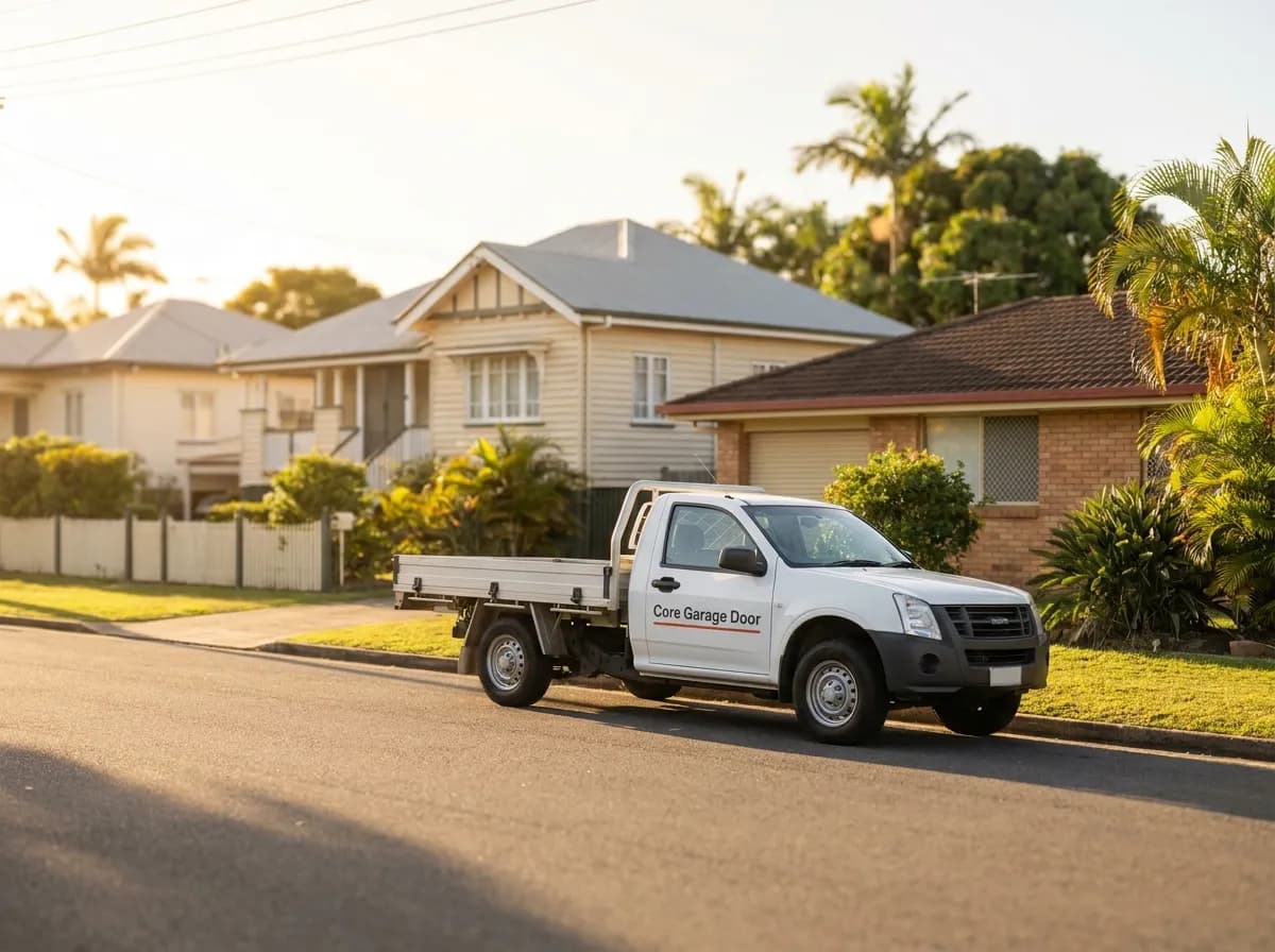 Garage door service in Cleveland, Brisbane