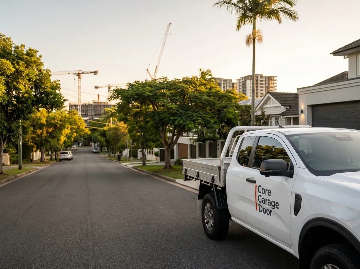 Garage door service in Indooroopilly, Brisbane