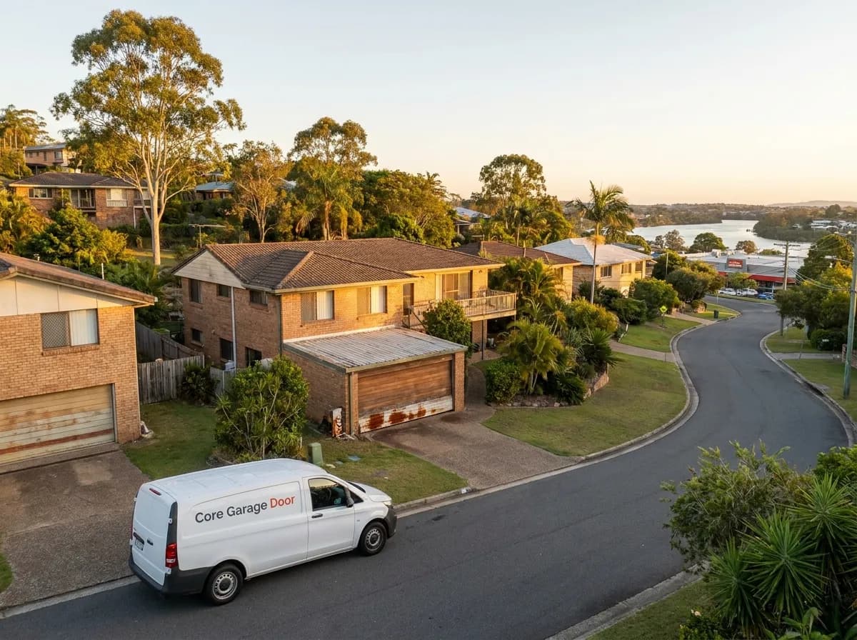 Garage door service in Mount Ommaney, Brisbane