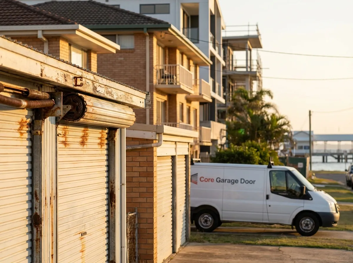 Garage door service in Redcliffe, Brisbane