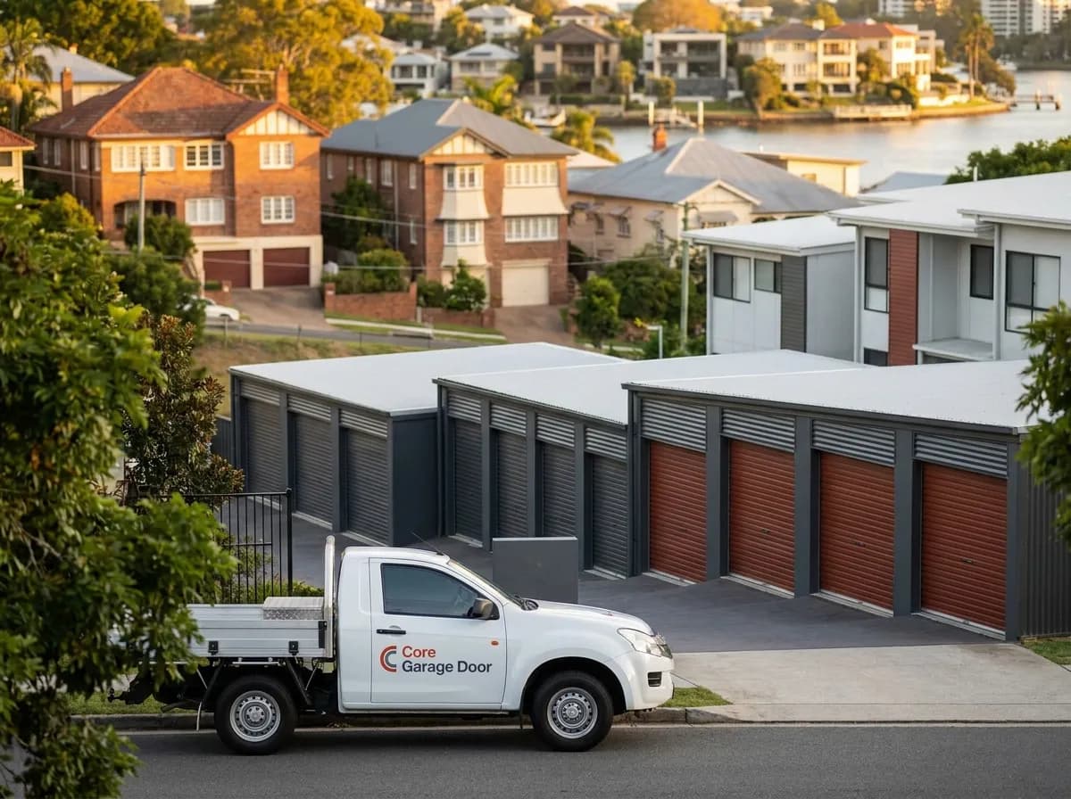 Garage door service in St Lucia, Brisbane