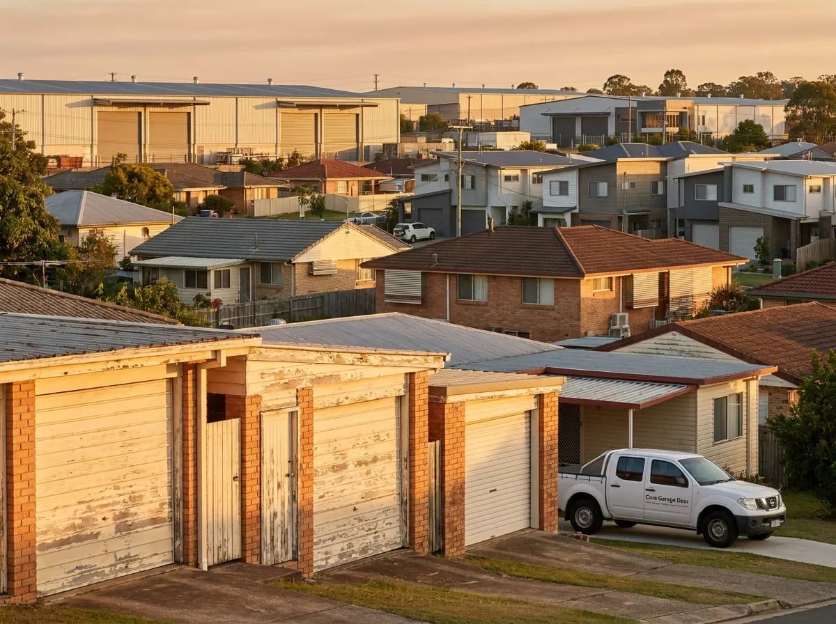 Garage door service in Strathpine, Brisbane