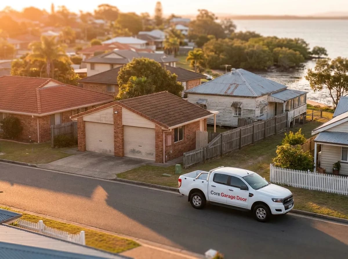 Garage door service in Victoria Point, Brisbane