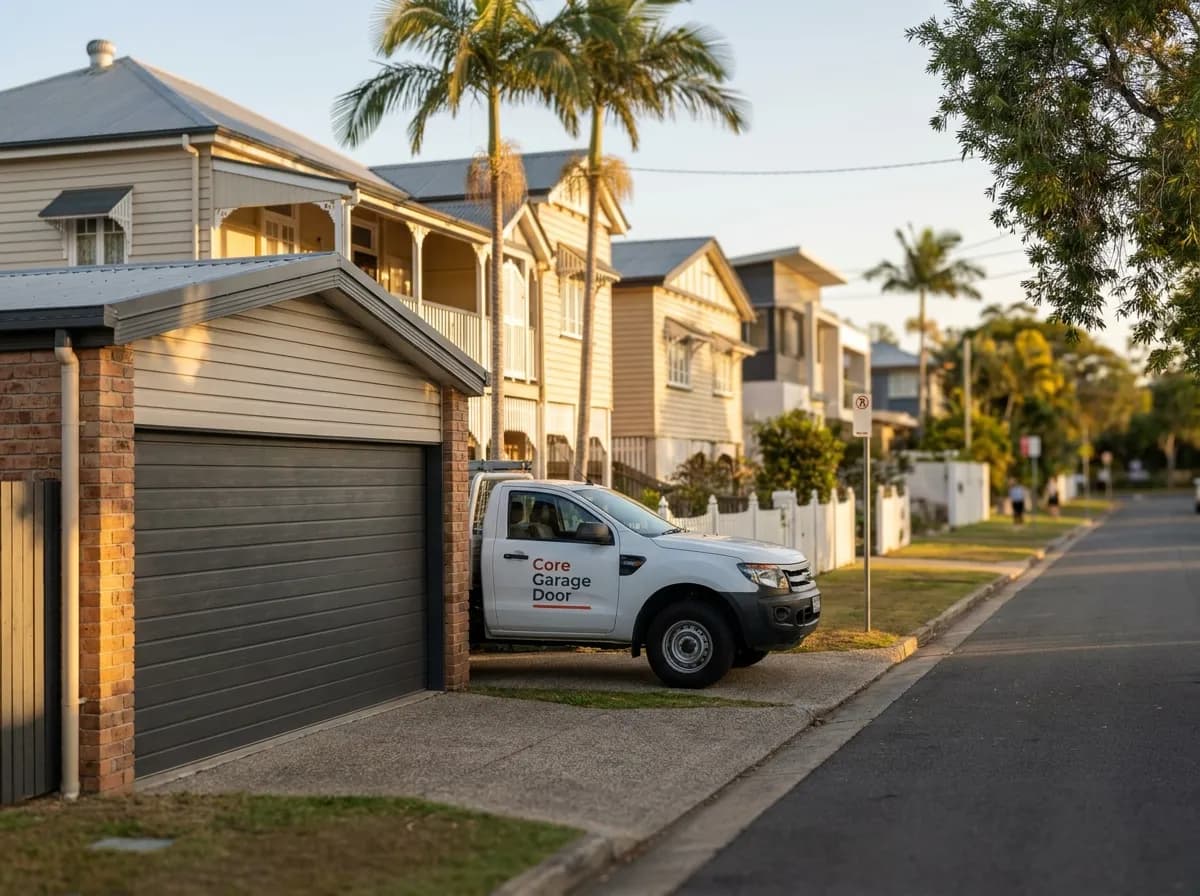 Garage door service in Wynnum, Brisbane