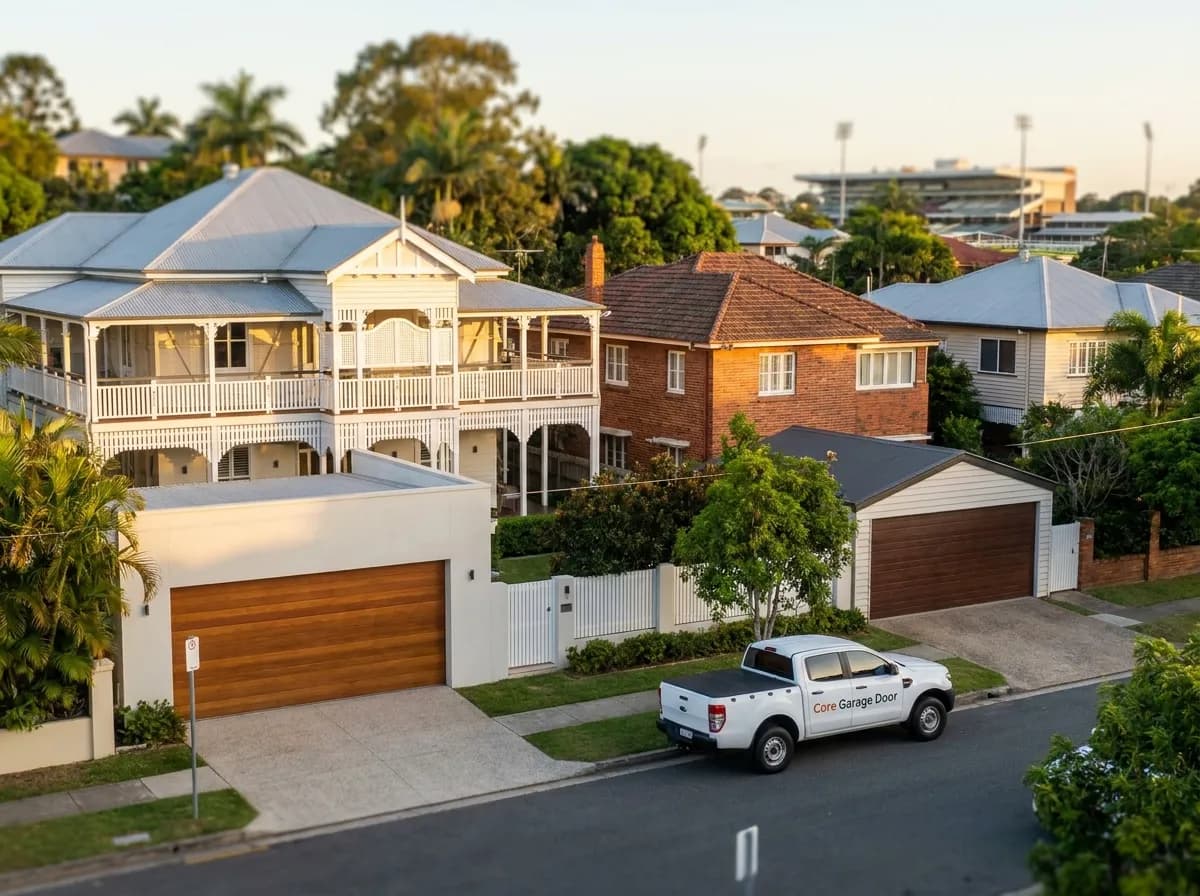 Garage door service in Ascot, Brisbane