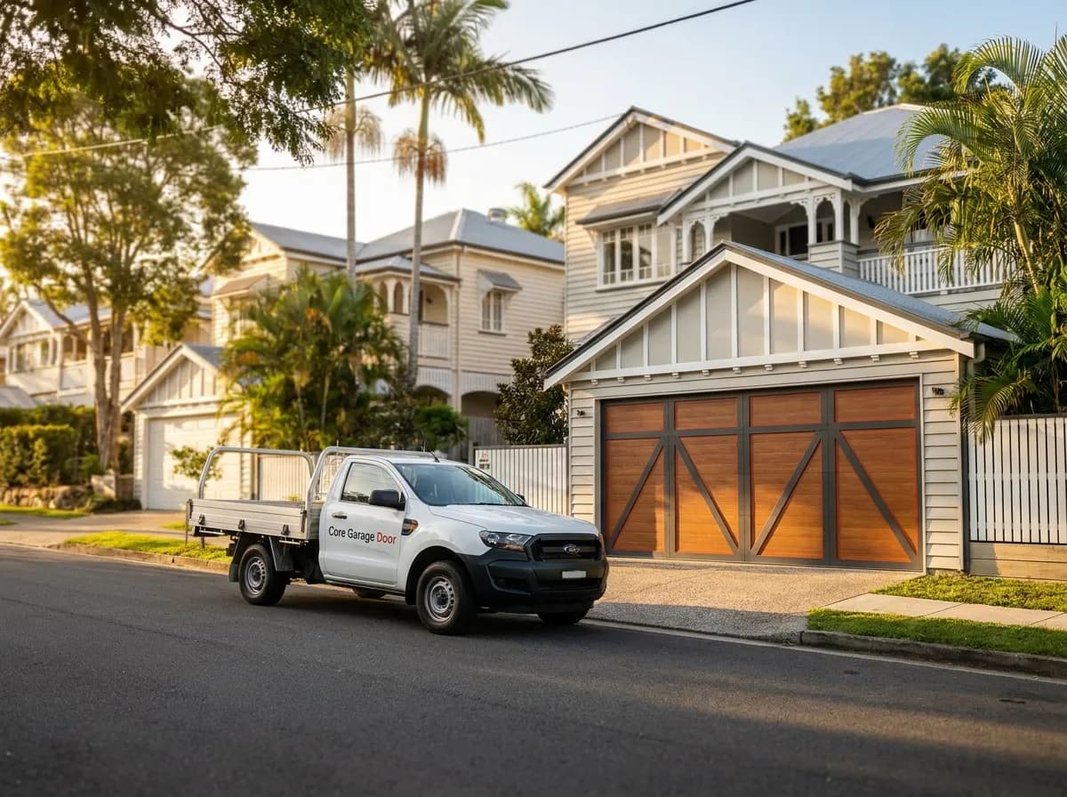 Garage door service in Ashgrove, Brisbane