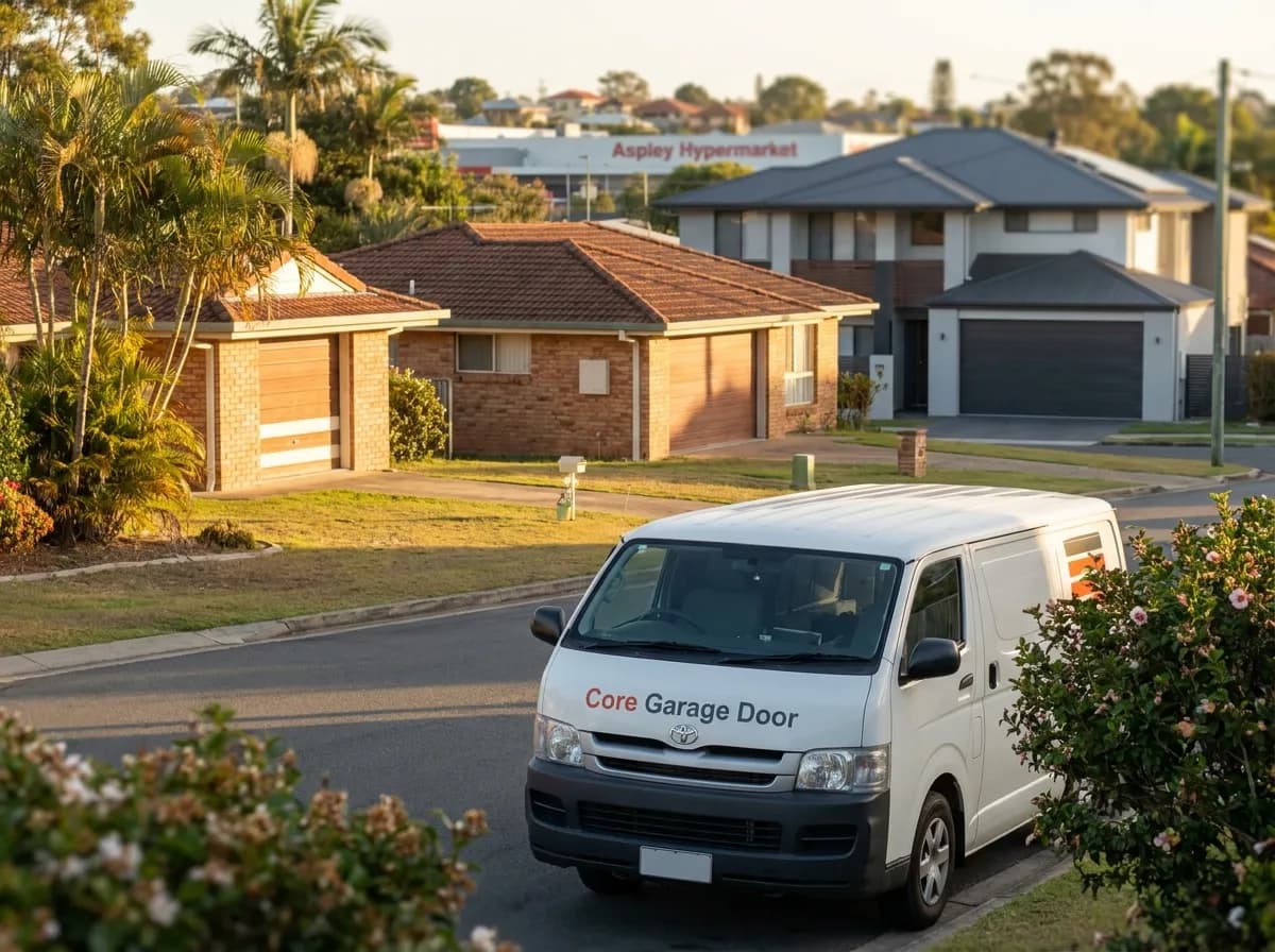 Garage door service in Aspley, Brisbane