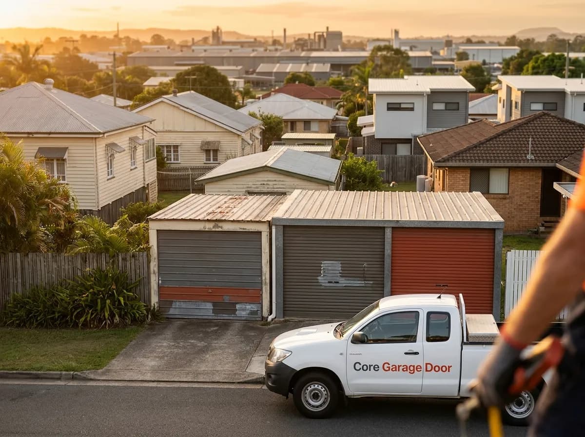 Garage door service in Beenleigh, Brisbane