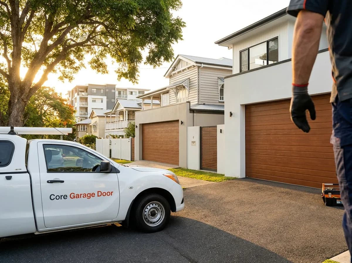 Garage door service in Bulimba, Brisbane