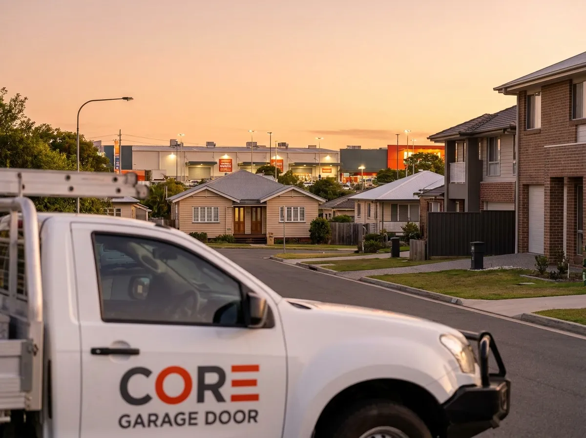 Garage door service in Cannon Hill, Brisbane