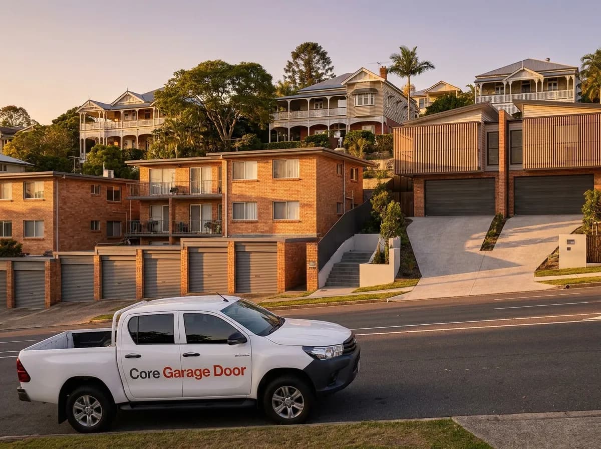 Garage door service in Clayfield, Brisbane