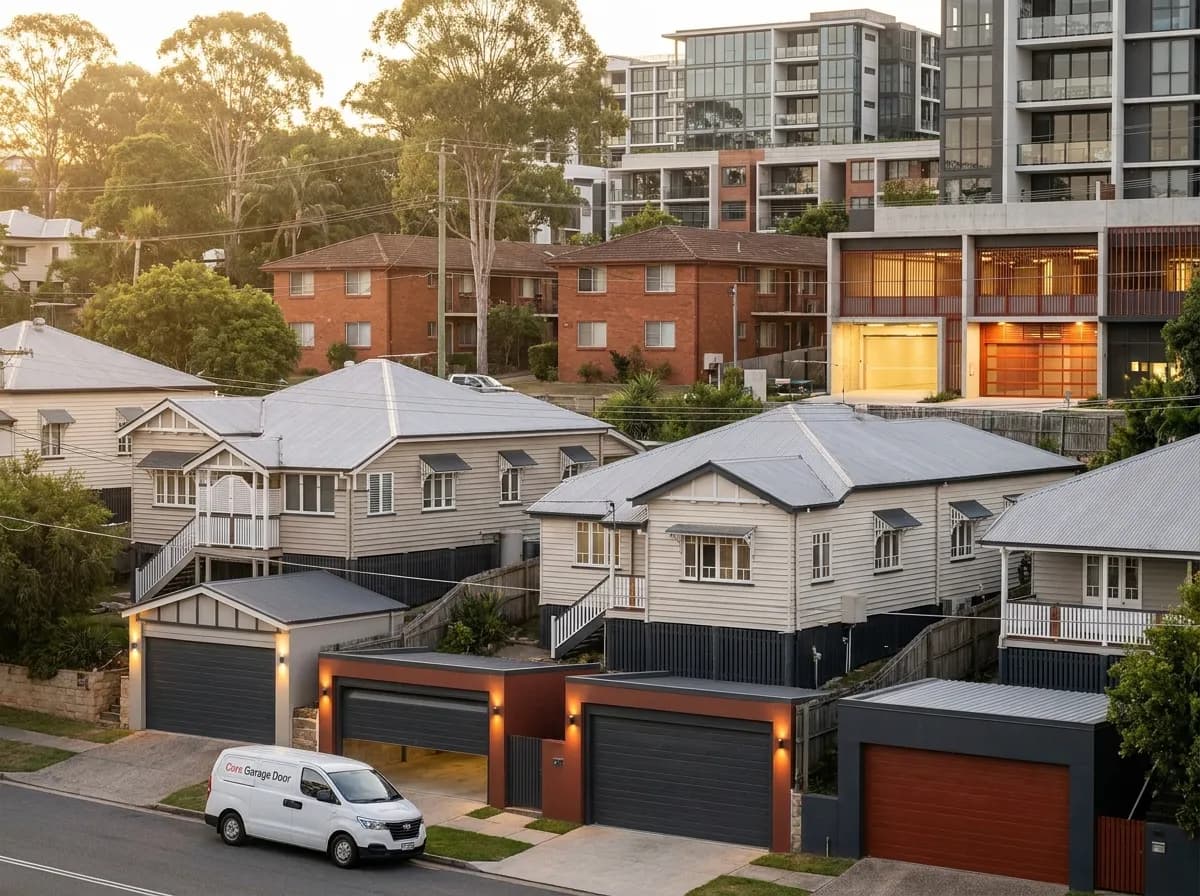 Garage door service in Coorparoo, Brisbane