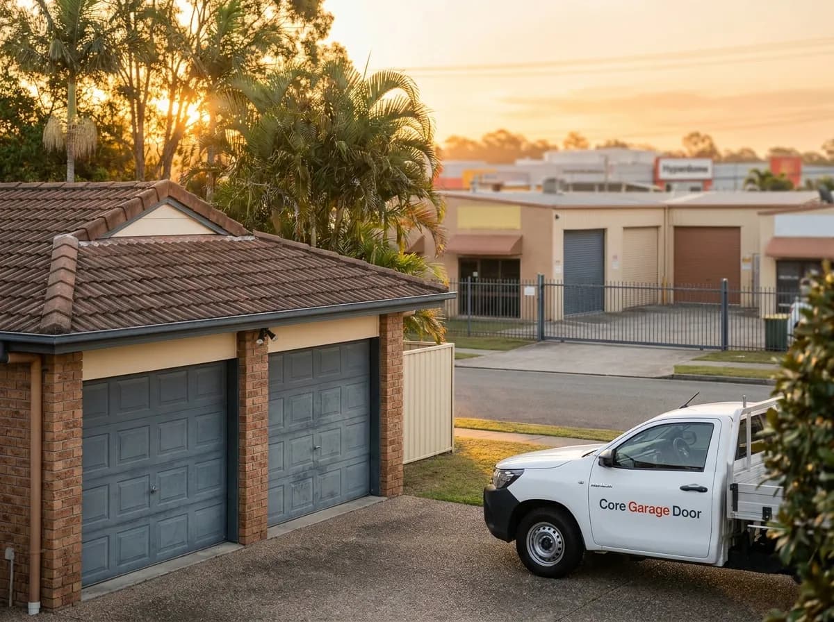 Garage door service in Loganholme, Brisbane