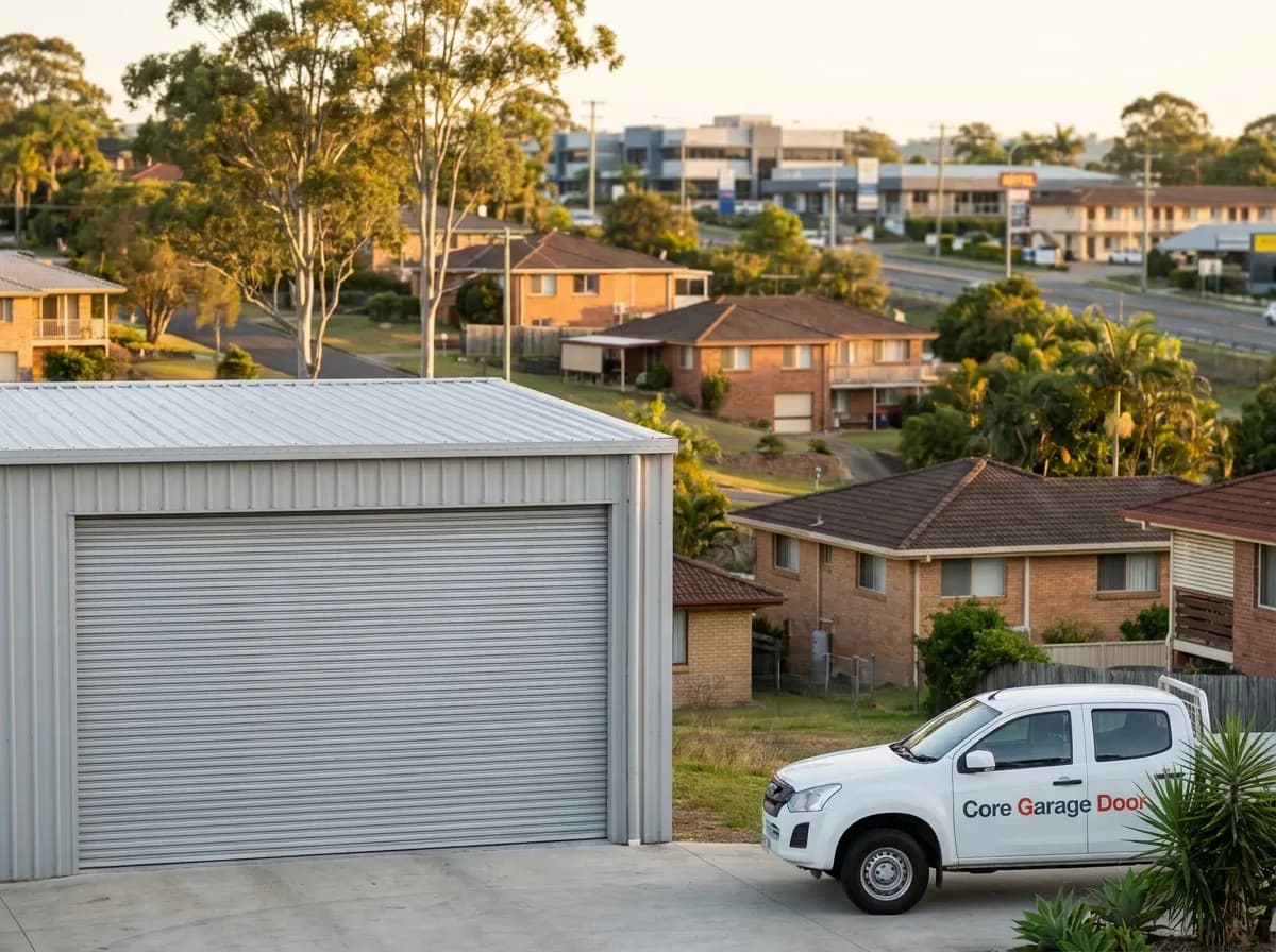Garage door service in Springwood, Brisbane